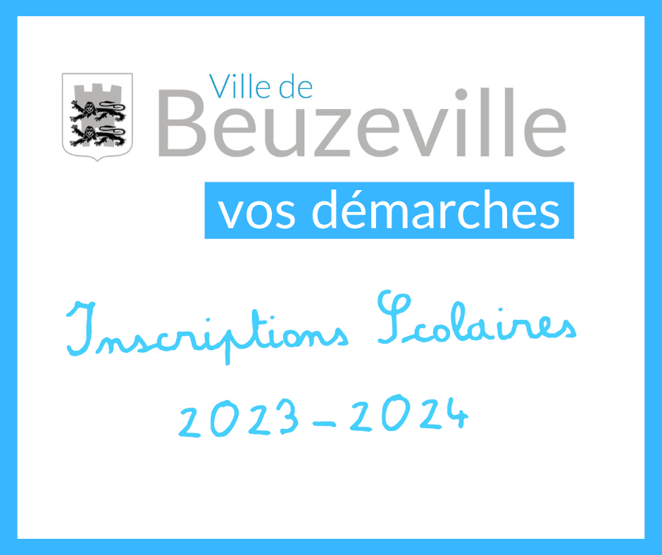 Année scolaire 2023-2024 : 

Demandes d'inscriptions scolaire, restaurant scolaire et étude surveillée communale à partit du 11 avril 2023.

Les 1